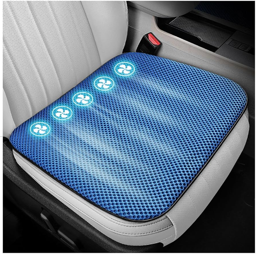 ファンシーティングクッション風力発電調節可能な通気性のクールな車の