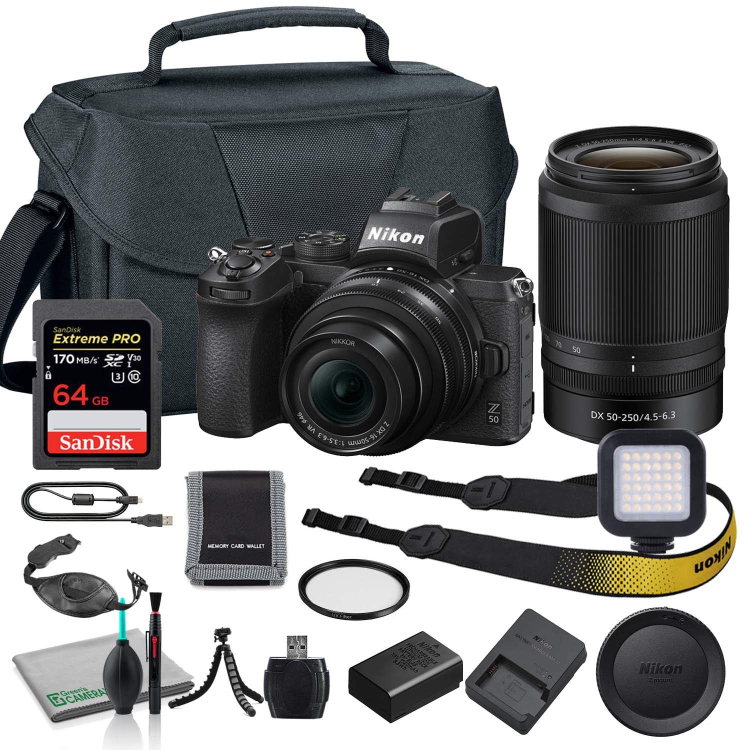 Amazon.com : Nikon Z 50 Mirrorless Digital Camera with 16-50mm and