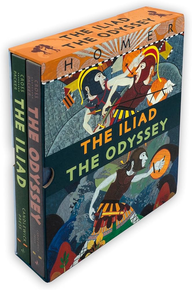 The Iliad/The Odyssey Boxed Set: (Two Illustrated Epic Retellings