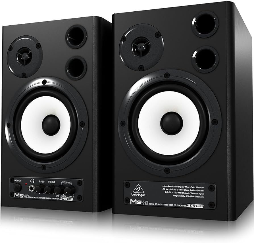 Amazon | BEHRINGER ベリンガー MS40 | モニタースピーカー | 楽器