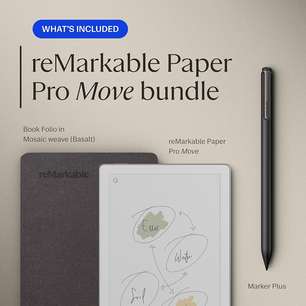 Amazon.co.jp: reMarkable Paper Pro Move - Weaveフォリオバンドル