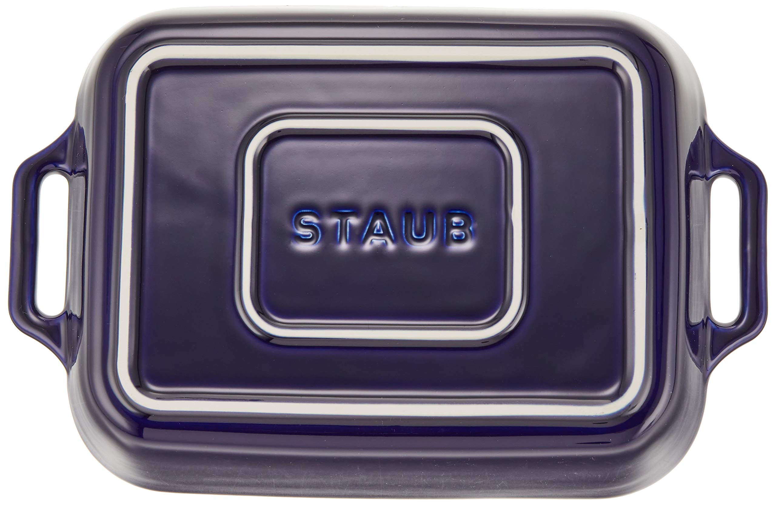 Amazon｜staub ストウブ 「 レクタンギュラー ディッシュ グランブルー