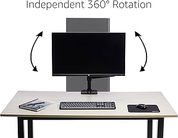 Amazon.co.jp: Amazonベーシック デスクマウントシングル-ディスプレイ