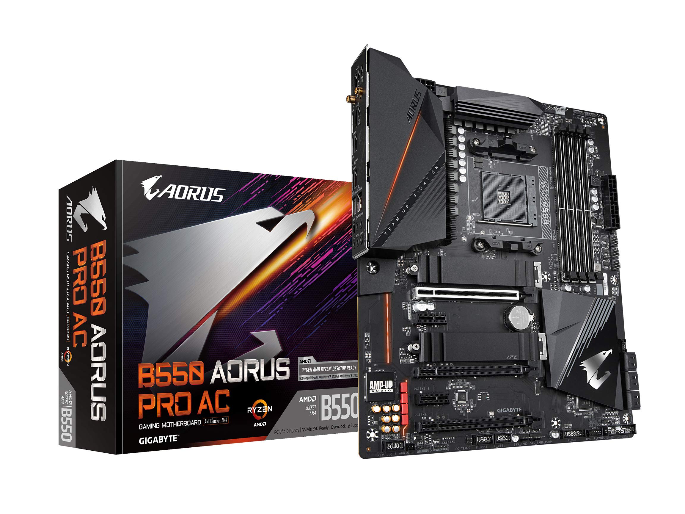 Amazon | GIGABYTE B550 AORUS PRO AC マザーボード ATX [AMD B550