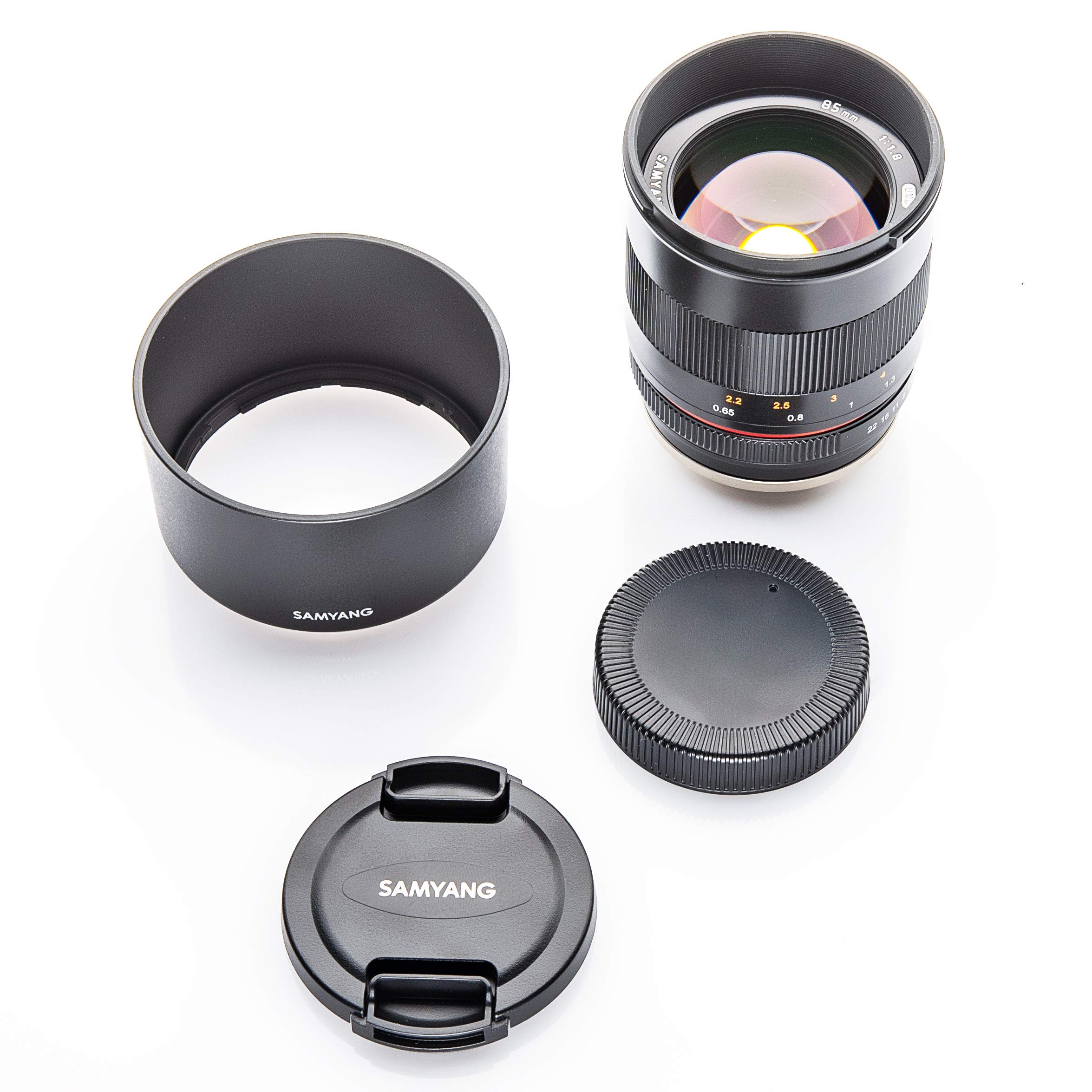 Amazon | SAMYANG 単焦点中望遠レンズ 85mm F1.8 ED UMC CS キヤノン