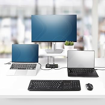 Amazon | StarTech.com KVMスイッチ／2ポート／USB-C接続／シングル