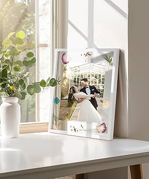 Amazon.co.jp: 額縁 透明 両面 ディスプレイ 2枚セット A4 2L 6切り b5