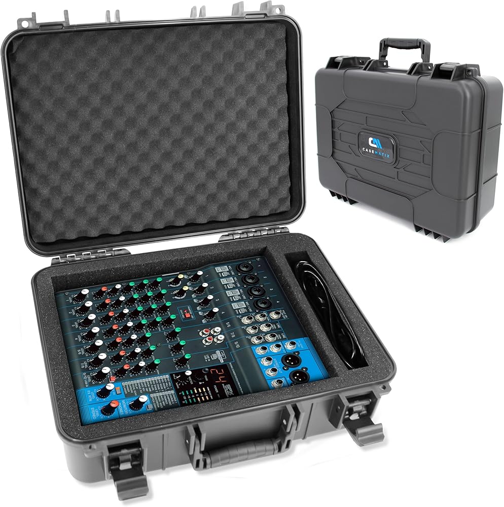Amazon.com: CASEMATIX DJ Mixer Case Compatible with Yamaha MG10XU
