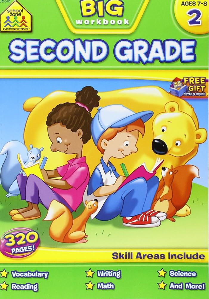 Big Second Grade Workbook by School Zone Publishing Company