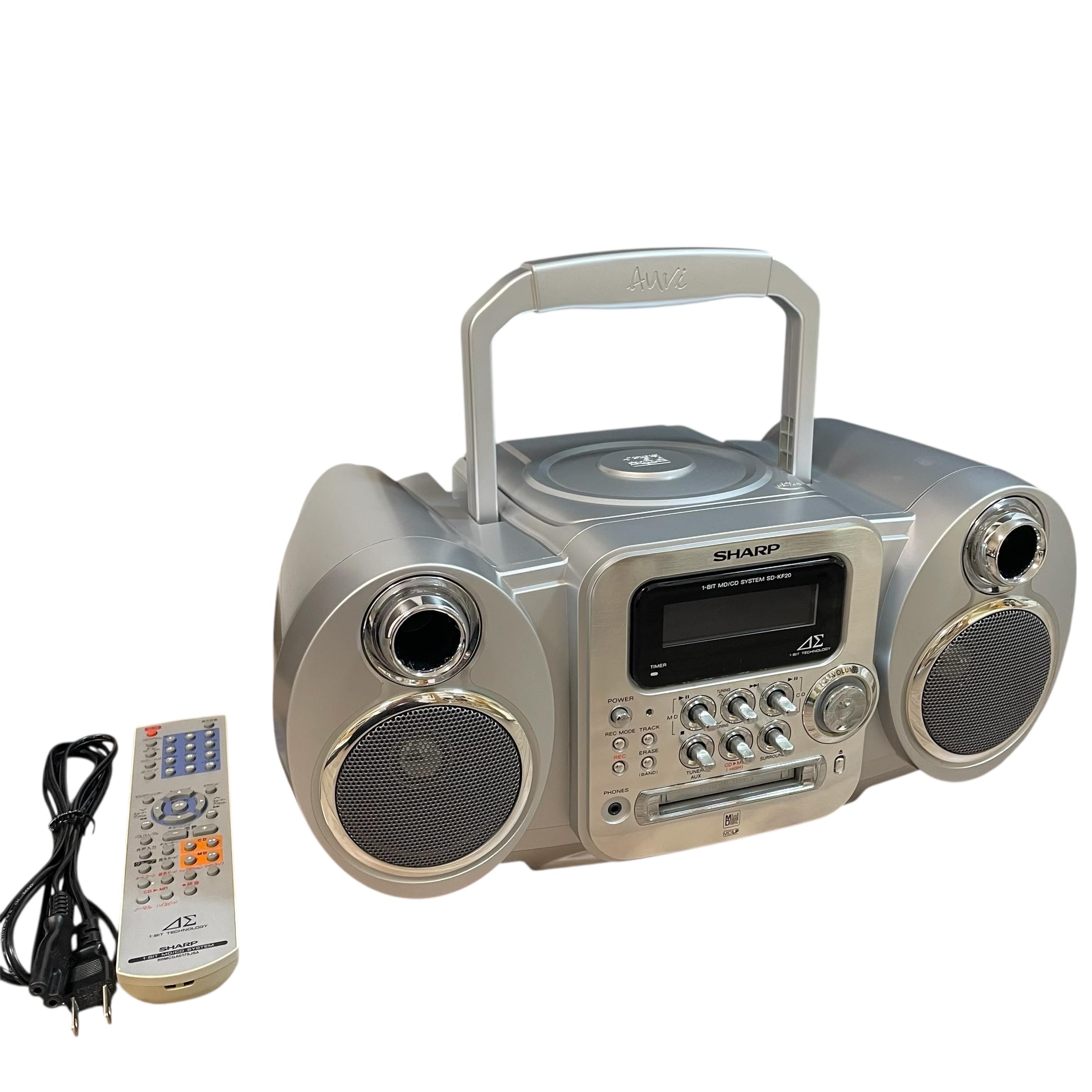 Amazon.co.jp: SHARP 1ビットMD/CDシステムSD-FX20-S (シルバー系