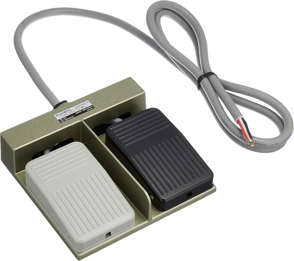 Amazon | オジデン フットスイッチ M4形 2連式 | フットスイッチ