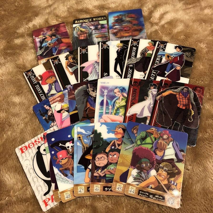 Amazon.co.jp: ワンピース 海賊王 グミ カード グミカ グミカード No