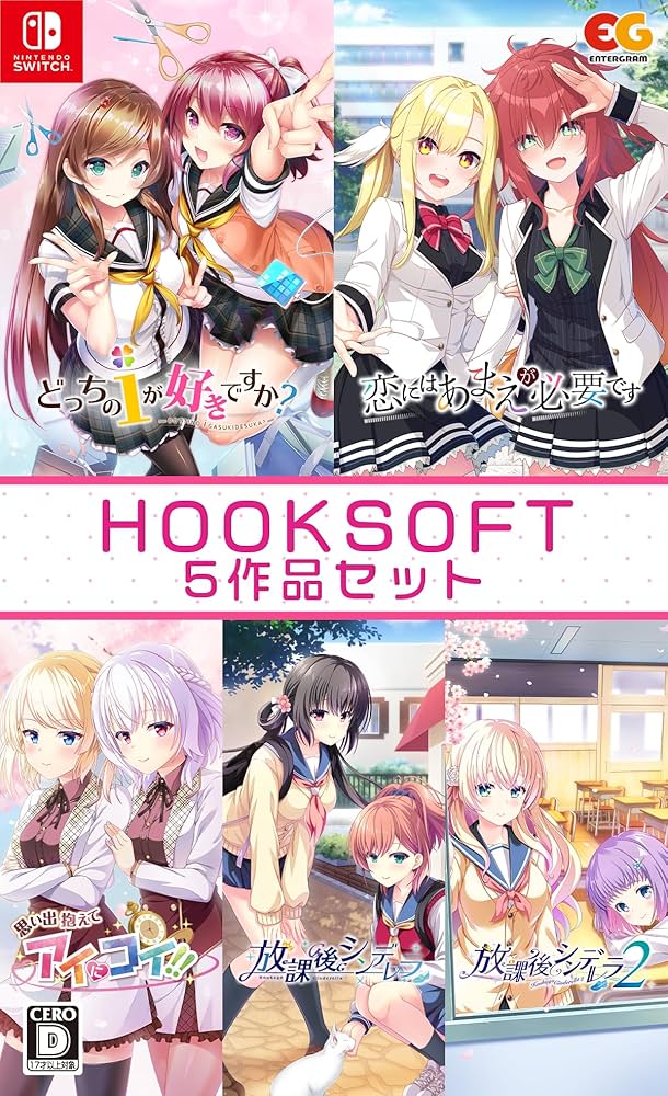 Amazon.co.jp: HOOKSOFT5作品セット -Switch : ゲーム