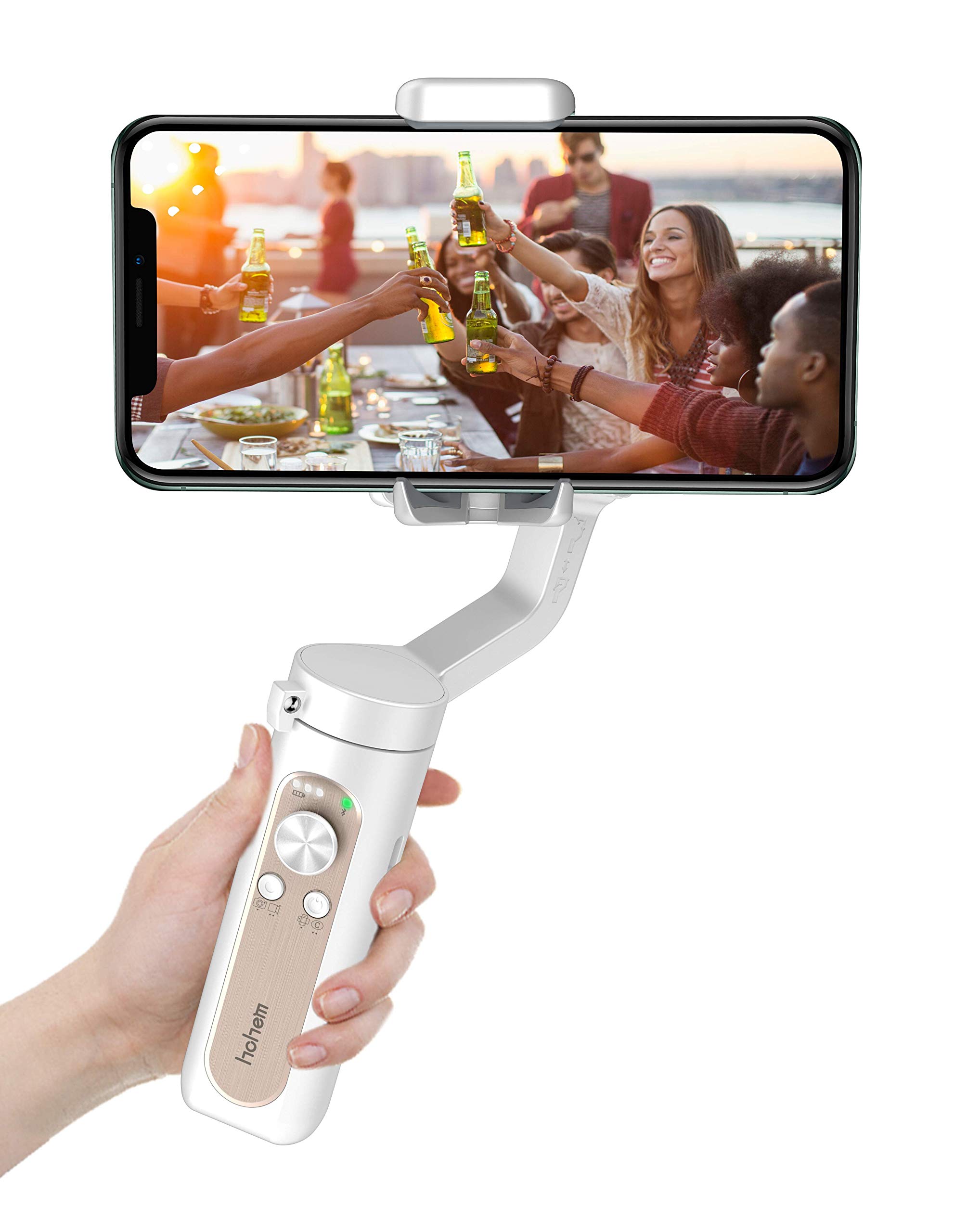 Amazon.co.jp: Hohem iSteady X 超軽量 折りたたみ式 ハンドヘルド 3軸