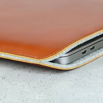 Amazon.com: Casemade Real Leather Laptop Sleeve for MacBook Pro
