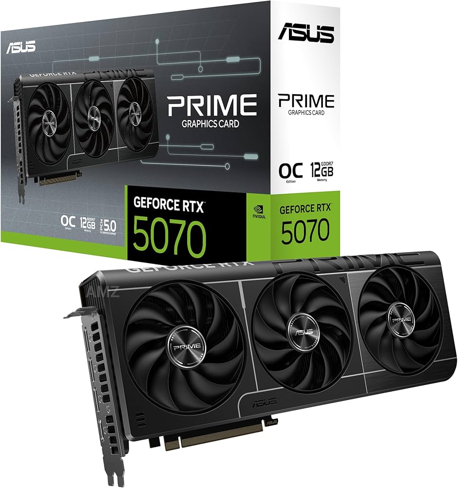 Amazon | ASUS Prime GeForce RTX 5070 OC 12G GDDR7 ゲーミング