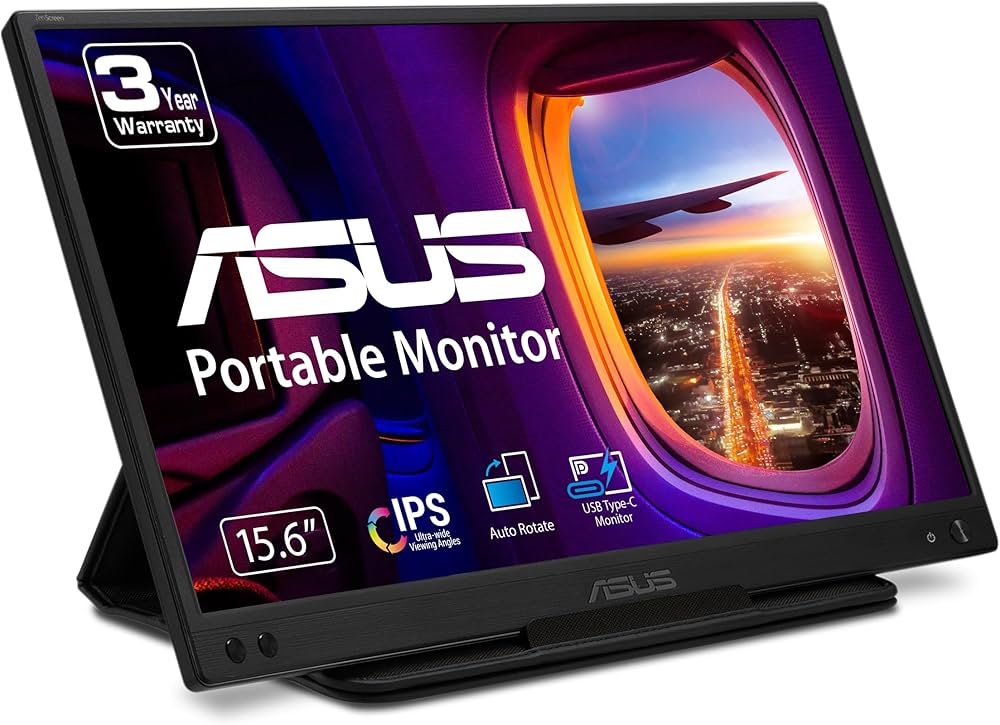 Amazon.co.jp: ASUS Zen Screen 15.6” 1080P Portable Monitor (MB166C