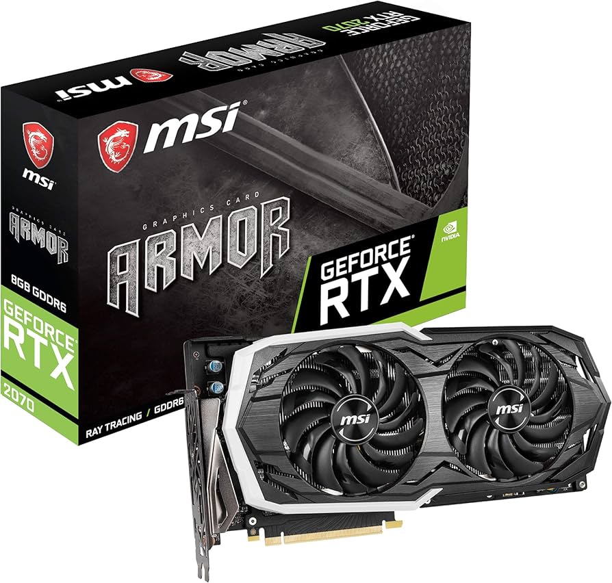 Amazon.com: msi Gaming GeForce RTX 2070 8GB GDRR6 256-bit HDMI/DP