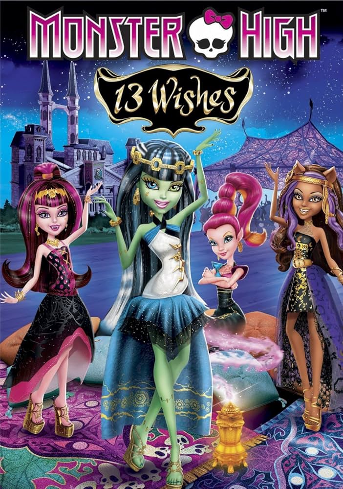 Amazon.com: Monster High: 13 Wishes [DVD] : Erin Fitzgerald, Missi