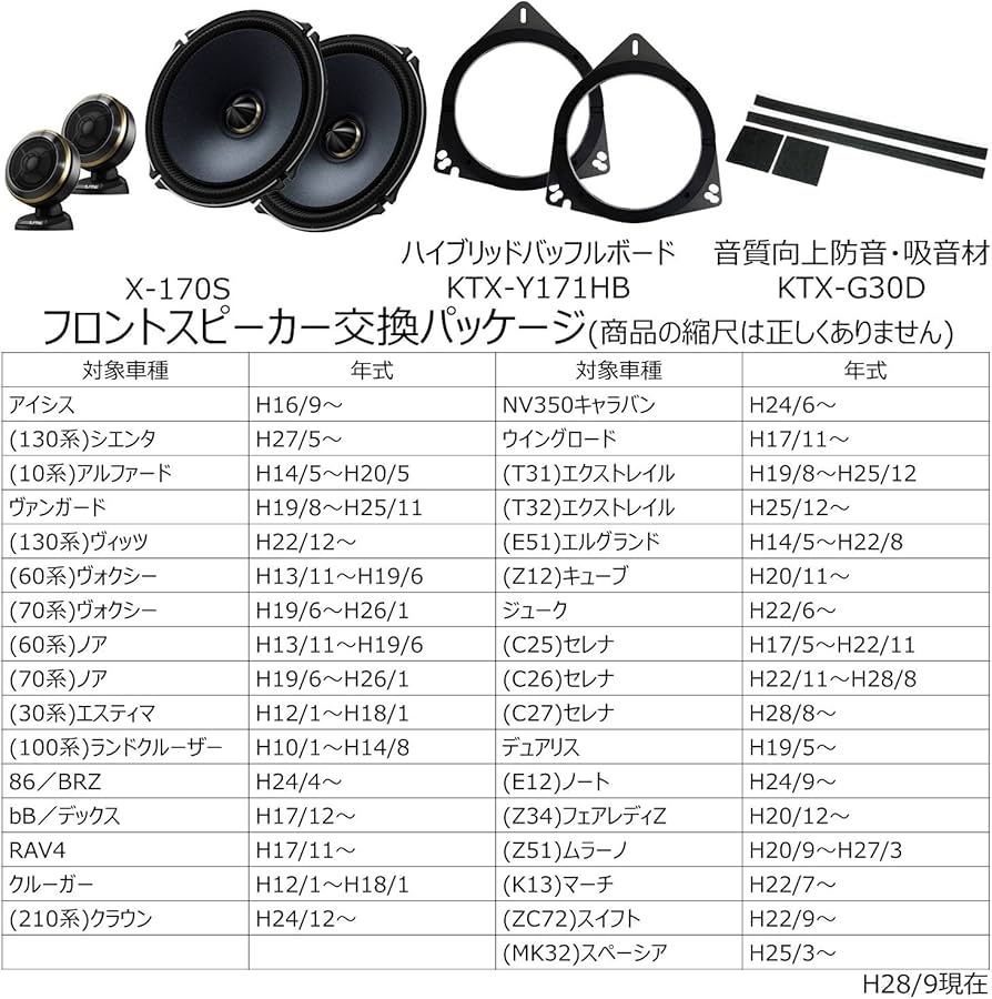 Amazon.co.jp: アルパイン(ALPINE) X17cmコアキシャル2ウェイ