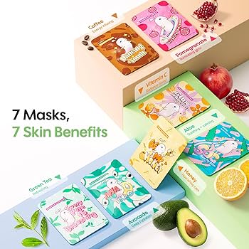 Amazon.com : ZealSea Face Masks Skincare for Women, Variety 7Days