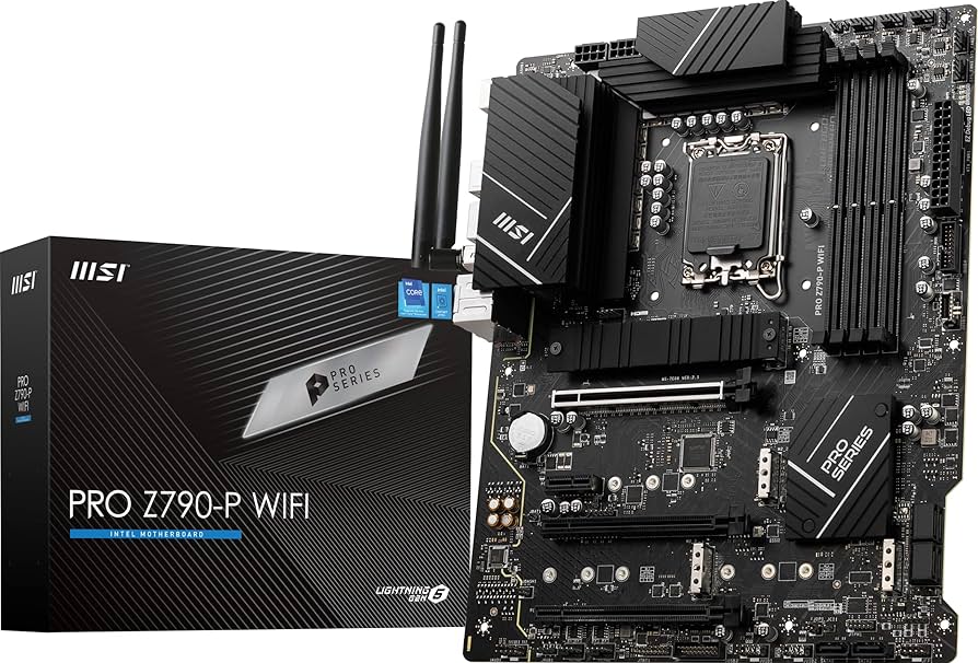MSI PRO Z790-P WiFi ProSeries Motherboard (Supports 12th/13th Gen