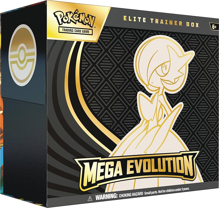 Amazon.com: Pokemon TCG Mega Evolutions 1 Elite Trainer Box : Toys
