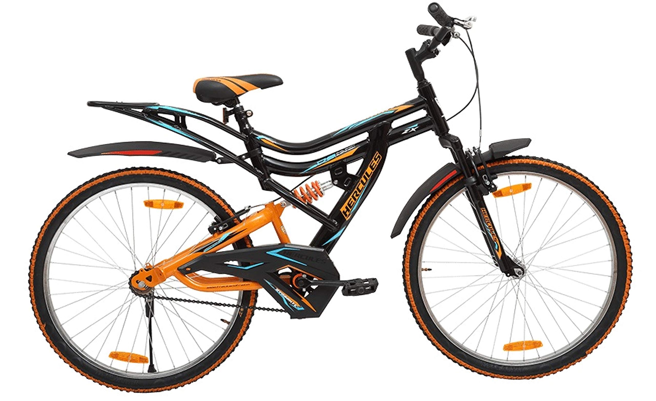 Buy Hercules Dynamite ZX Dual Suspension Road Bike , 26T , 19