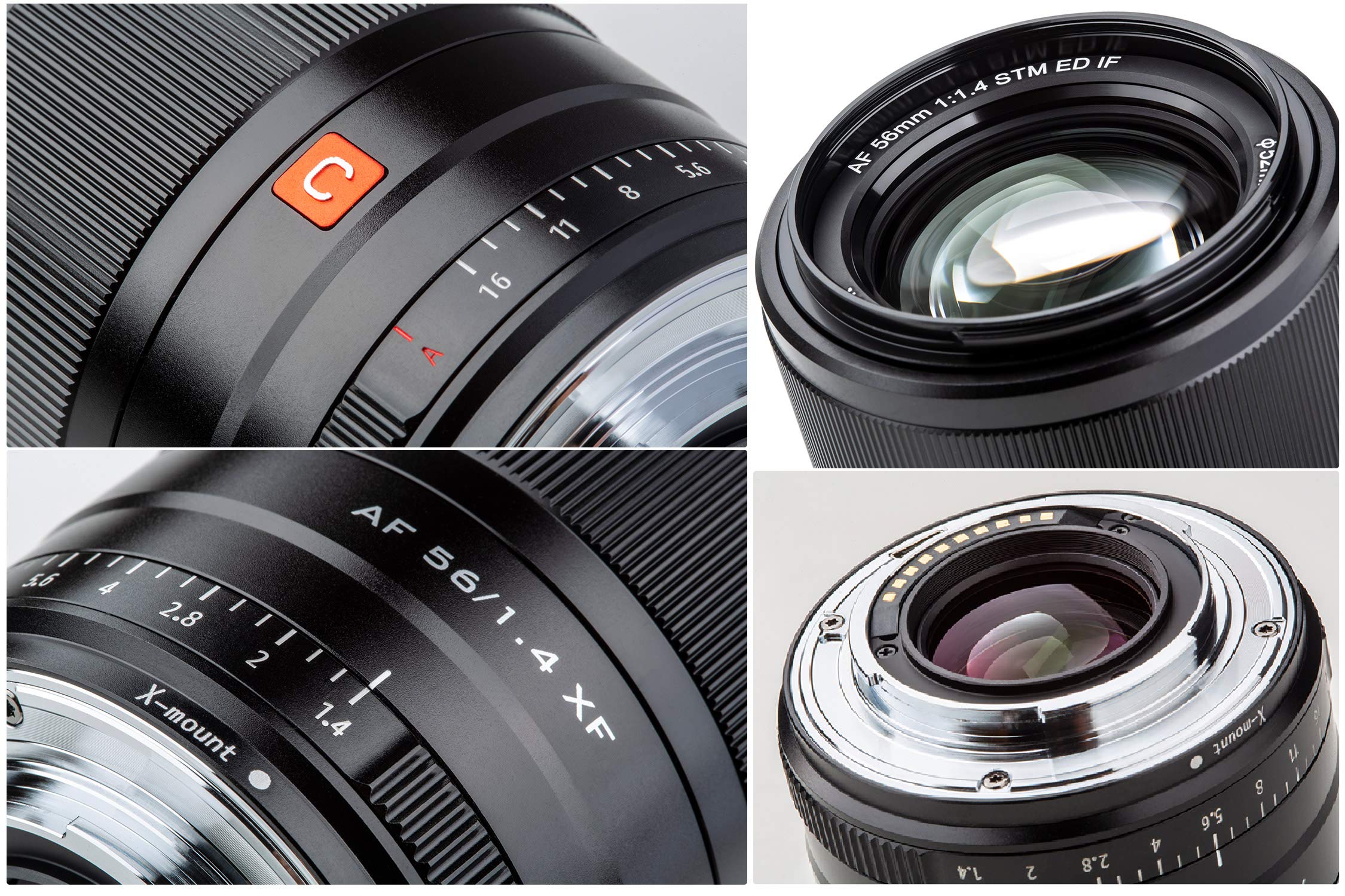 Amazon.co.jp: VILTROX 単焦点レンズ AF XF-56mm F1.4 STM 瞳AF F1.4大