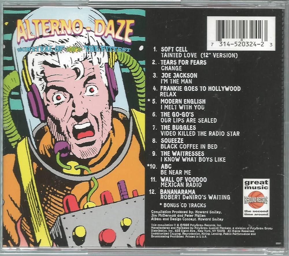 Amazon.com: Alterno-Daze Survival of 80's: The Fittest: CDs & Vinyl