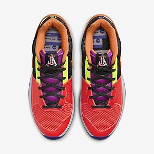 Amazon.com | Nike Ja 1 Basketball Shoes (FJ4241-001, Black/Racer