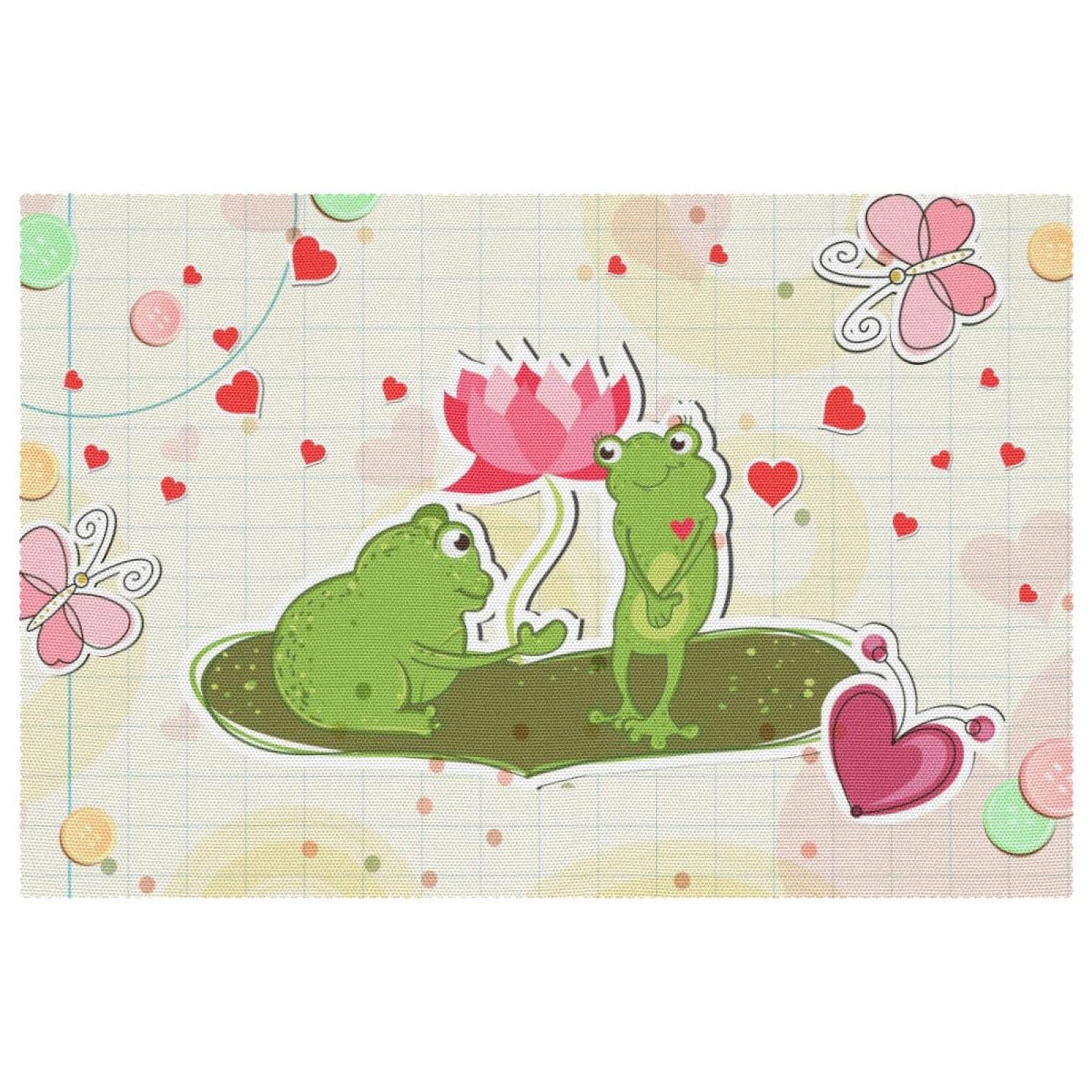 Amazon.co.jp: ランチョンマット ノンスリップランチョンマット 4枚