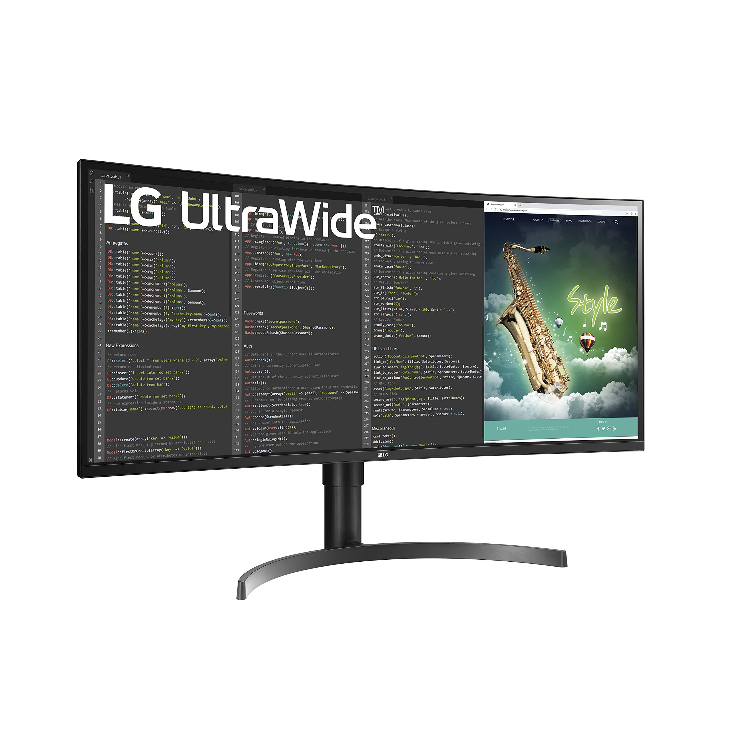 Amazon.com: LG 35WN75C-B UltraWide Monitor 35” QHD (3440 x 1440