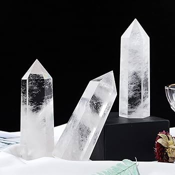 Amazon.com: Runyangshi Large Clear Quartz Healing Crystal Wand