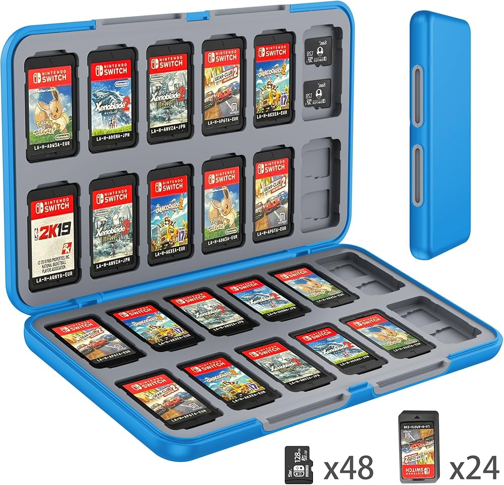 Amazon.co.jp: 任天堂スイッチ ゲームカードケース 24枚収納 スイッチ