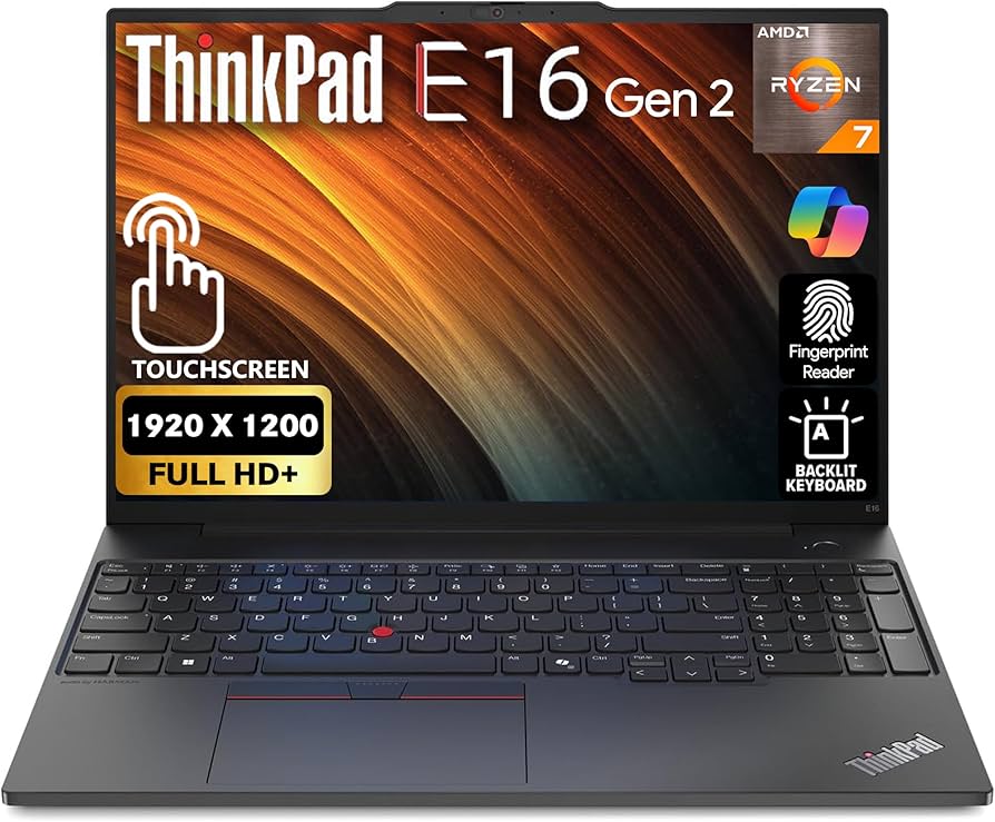 Amazon.com: Lenovo ThinkPad E16 Gen 2, FHD+ 16