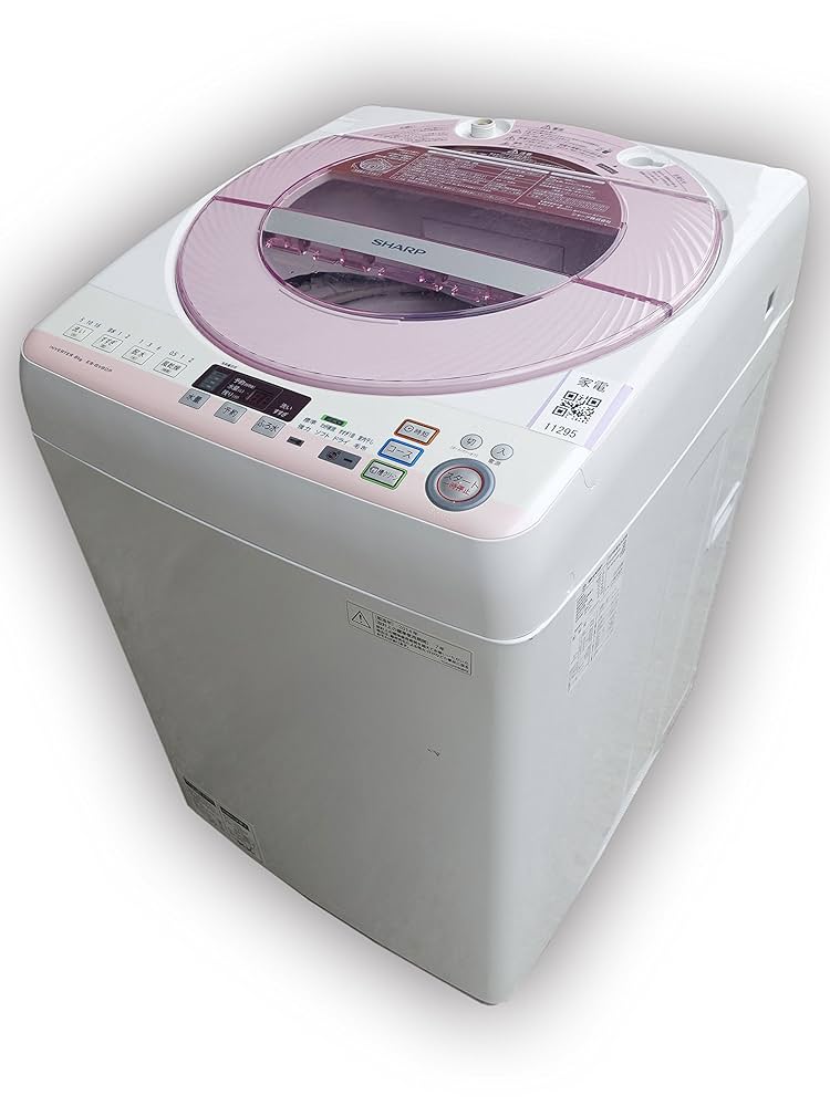 30日迄！☆SHARP 8kg 洗濯機【ES-GE80L-P】 【公式通販】 30日迄！