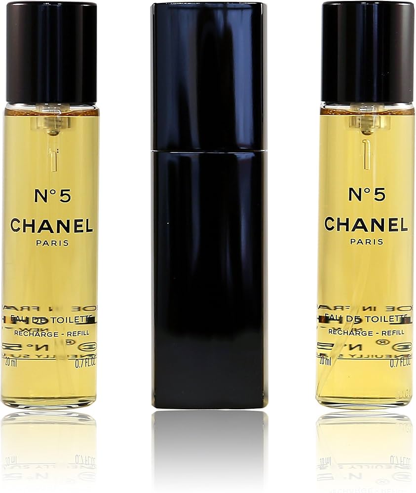 Amazon | シャネル CHANEL NO.5 パーススプレー 20ml×3〔2リフィル