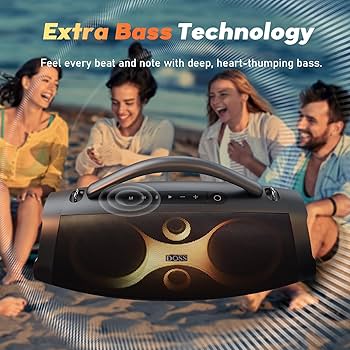 Amazon.co.jp: DOSS Extreme Boom Pro Bluetoothスピーカー ワイヤレス