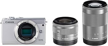 Amazon | Canon ミラーレス一眼カメラ EOS M100 ダブルズームキット