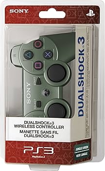 Amazon.com: Sony CECHZC2U Playstation 3 Controller Jungle Green