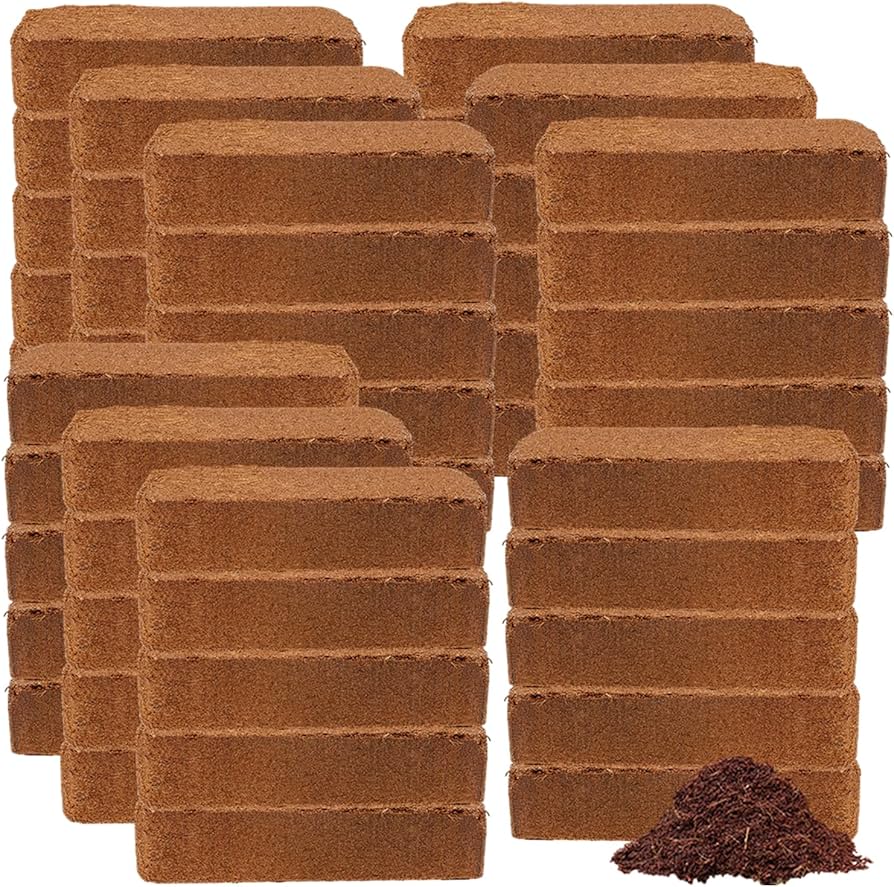 Amazon.com : Coco Bliss Coco Coir Bricks (50-Pack, 650gm Bricks
