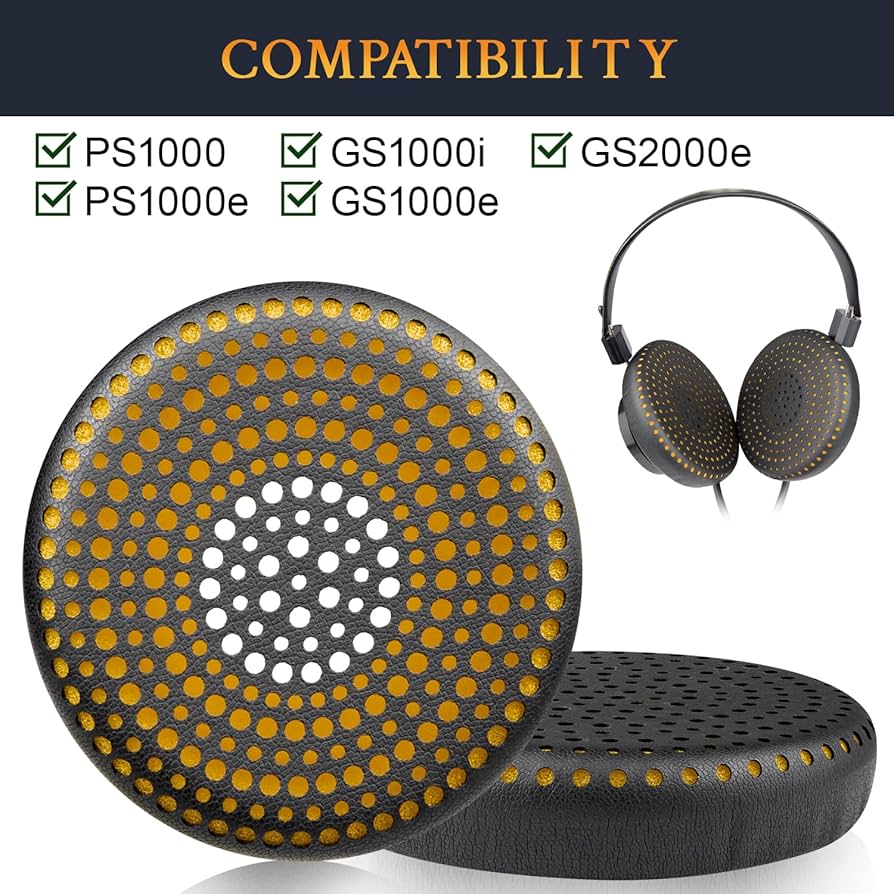 Amazon | SOULWIT イヤーパッド イヤークッション Grado GS1000