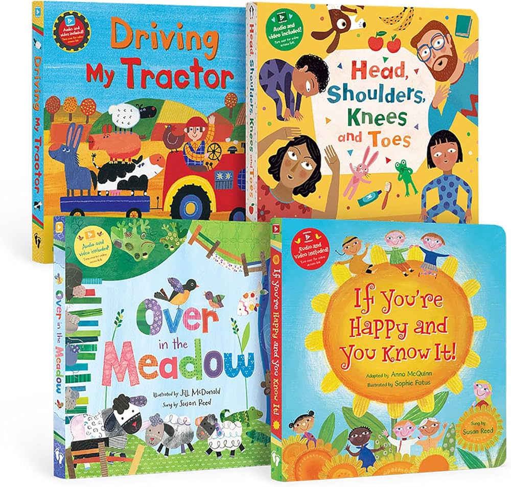 Amazon.com: Barefoot Books PreK Singalongs Board Book Bundle (Lap