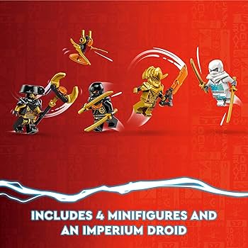 Amazon.com: LEGO NINJAGO Zane's Dragon Power Spinjitzu Race Car