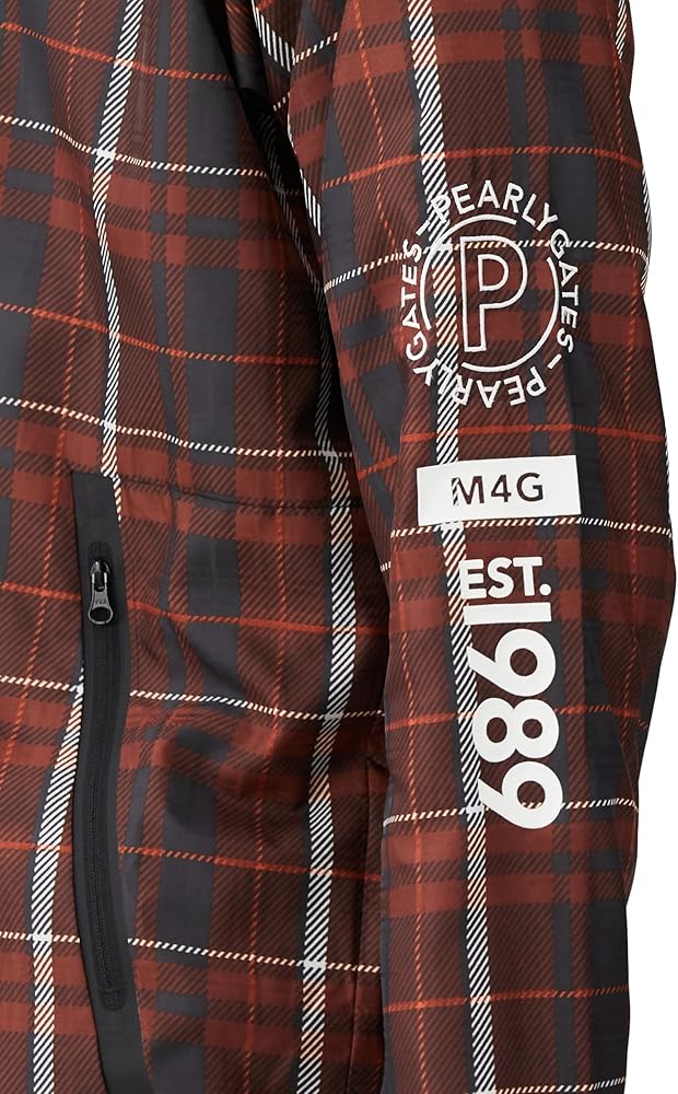 Amazon | [パーリーゲイツ] メンズ ブルゾン タフレックス ブラウンBIG