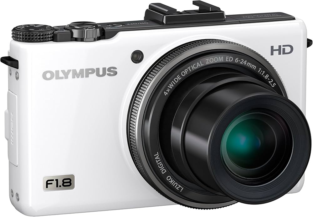 Amazon | OLYMPUS デジタルカメラ XZ-1 ホワイト 1000万画素 1/1.63型
