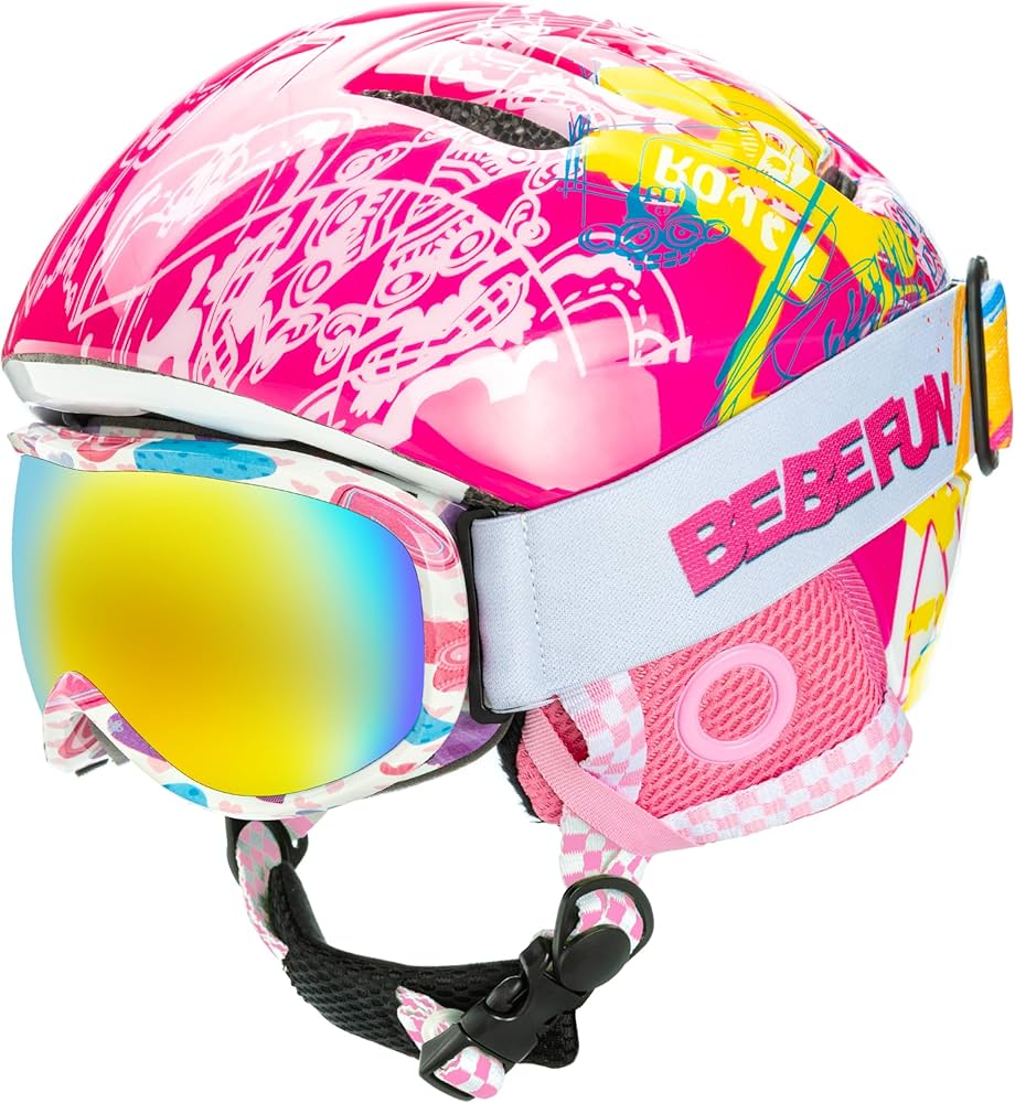 Amazon | BeBeFun 幼児と子供用 スキースケートヘルメット 48-52cm S