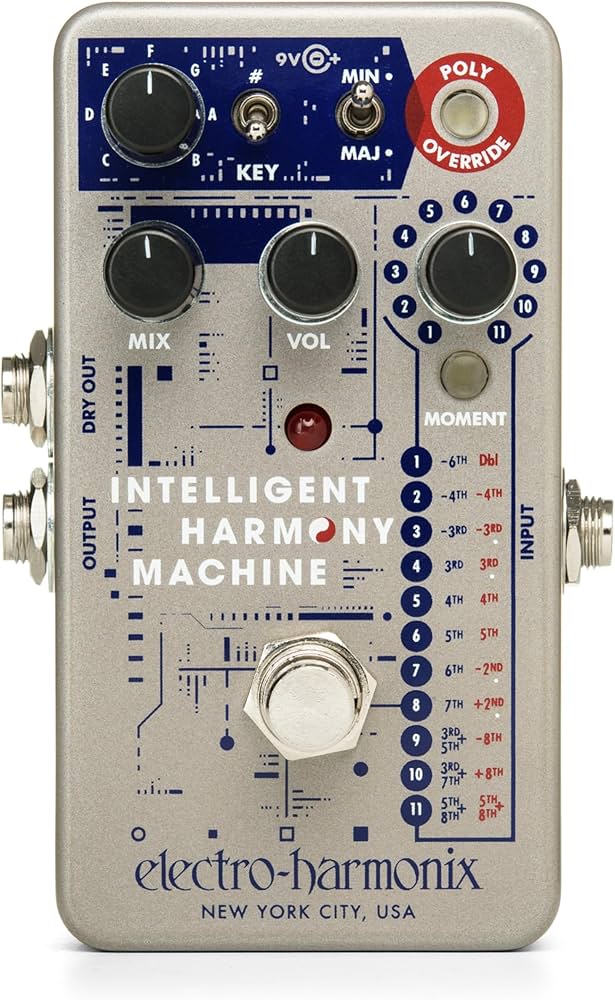 Amazon | electro-harmonix/Intelligent Harmony Machine Harmonizer
