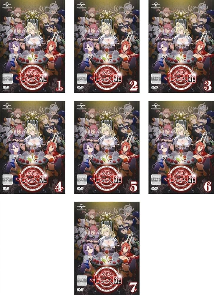 Amazon.co.jp: sin 七つの大罪 [レンタル落ち] 全7巻セット